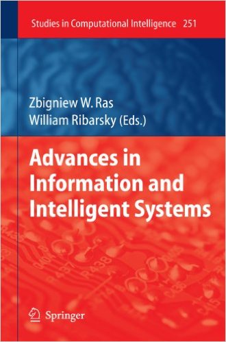 Advances in Information and Intelligent Systems(studies in Computational Intelligence) [Hardcover]