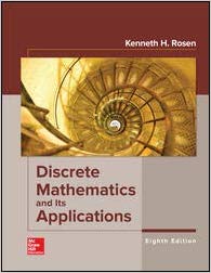 Discrete Mathematics and Its Applications  8th Edition