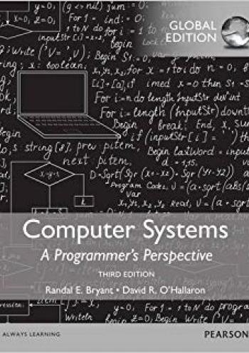 Computer Systems: A Programmer's Perspective - 3 edition GE